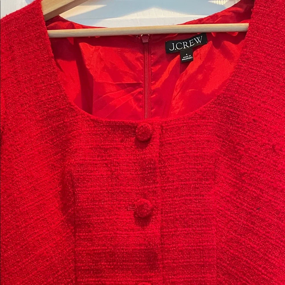 J. Crew Sophia Mini Dress in Maritime Tweed - Picture 5 of 5